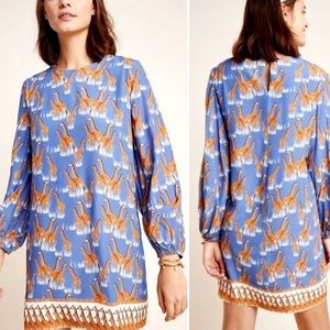 Corey Lynn Calter Giraffe Print Tunic Dress from Anthropologie - S